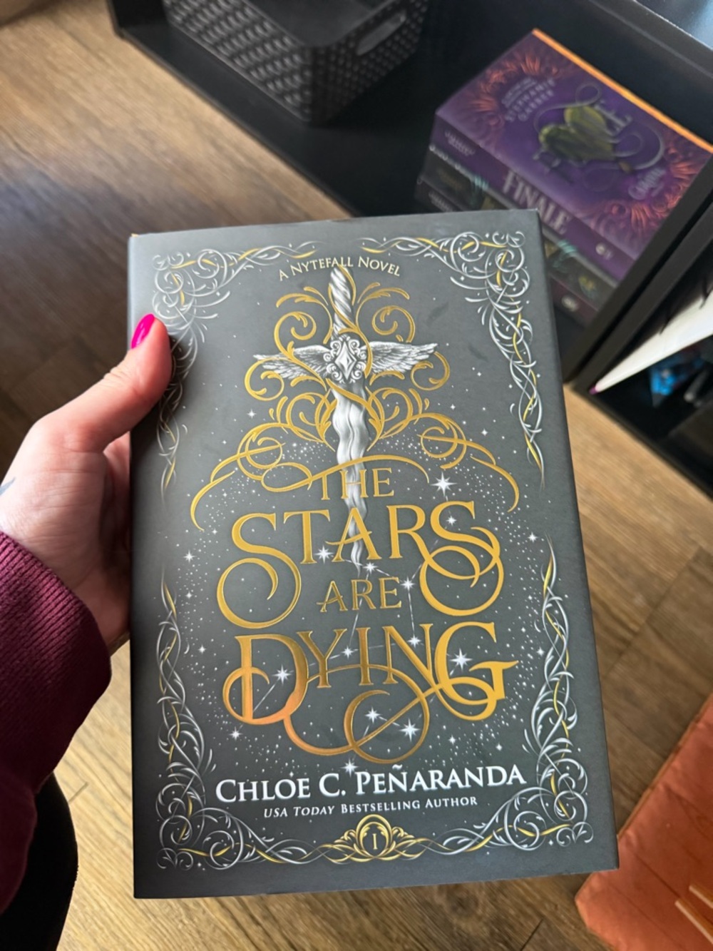 The Stars Are Dying by Chloe C. Peñaranda - sprayed edges Hardcover
